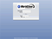 Tablet Screenshot of mail.mansurovoagro.ru